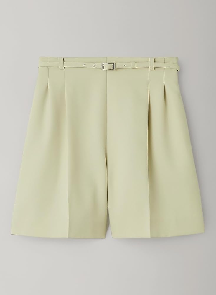 CELFORD♡ベルト付きハイウエストショートパンツ　IVR 36 ベルト付きハイウエストショートパンツ(ショートパンツ)｜PANTS