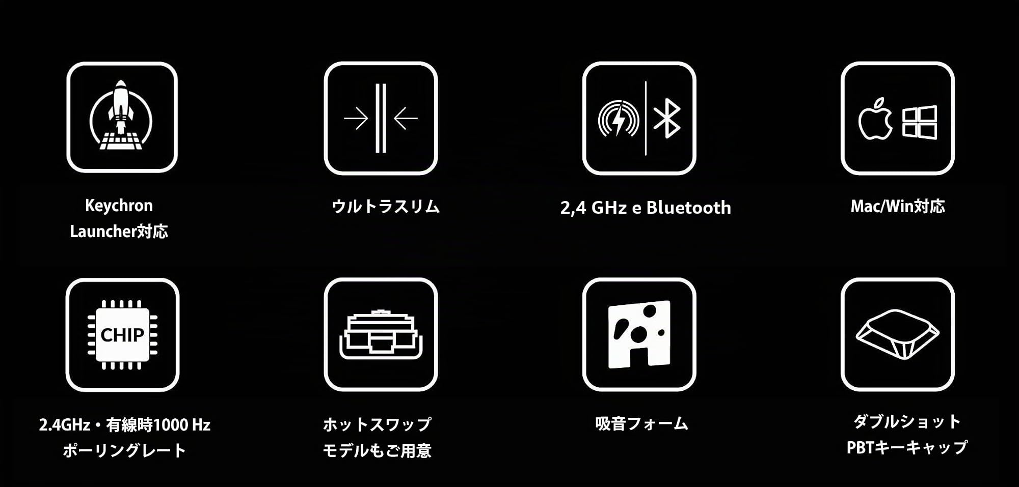 Keychron K15 MAX Tastiera meccanica wireless, 2,4 GHz/Bluetooth/USB-C, LED Bianco, QMK/VIA, Macro programmabili, PBT Keycaps, Per Mac Windows, Super Red Switch