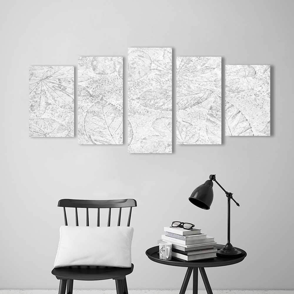 Wall Art for Living Room Decor 5 Piece Set Frameless Marks