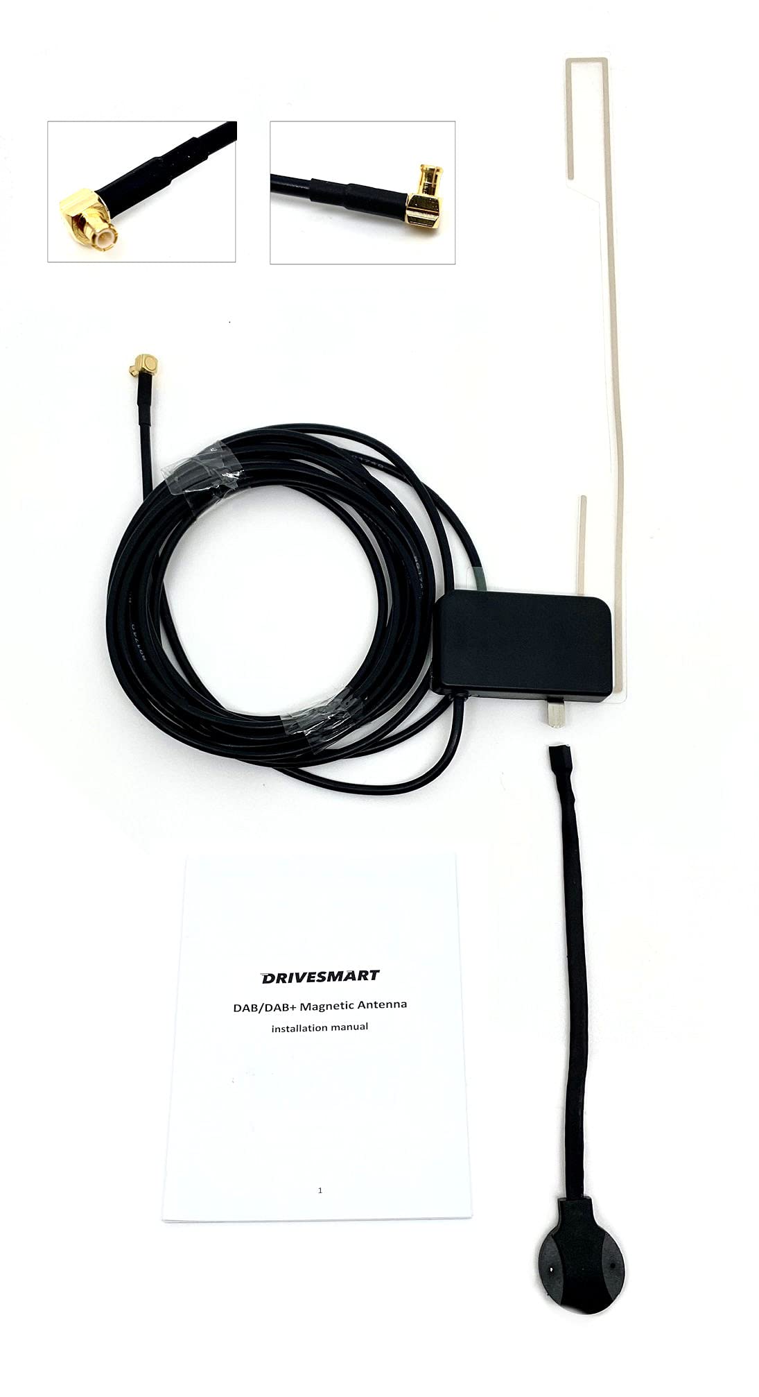 Buy DriveSmart DAB Car Aerial DAB+ Replacement Antenna MCX Right Angle