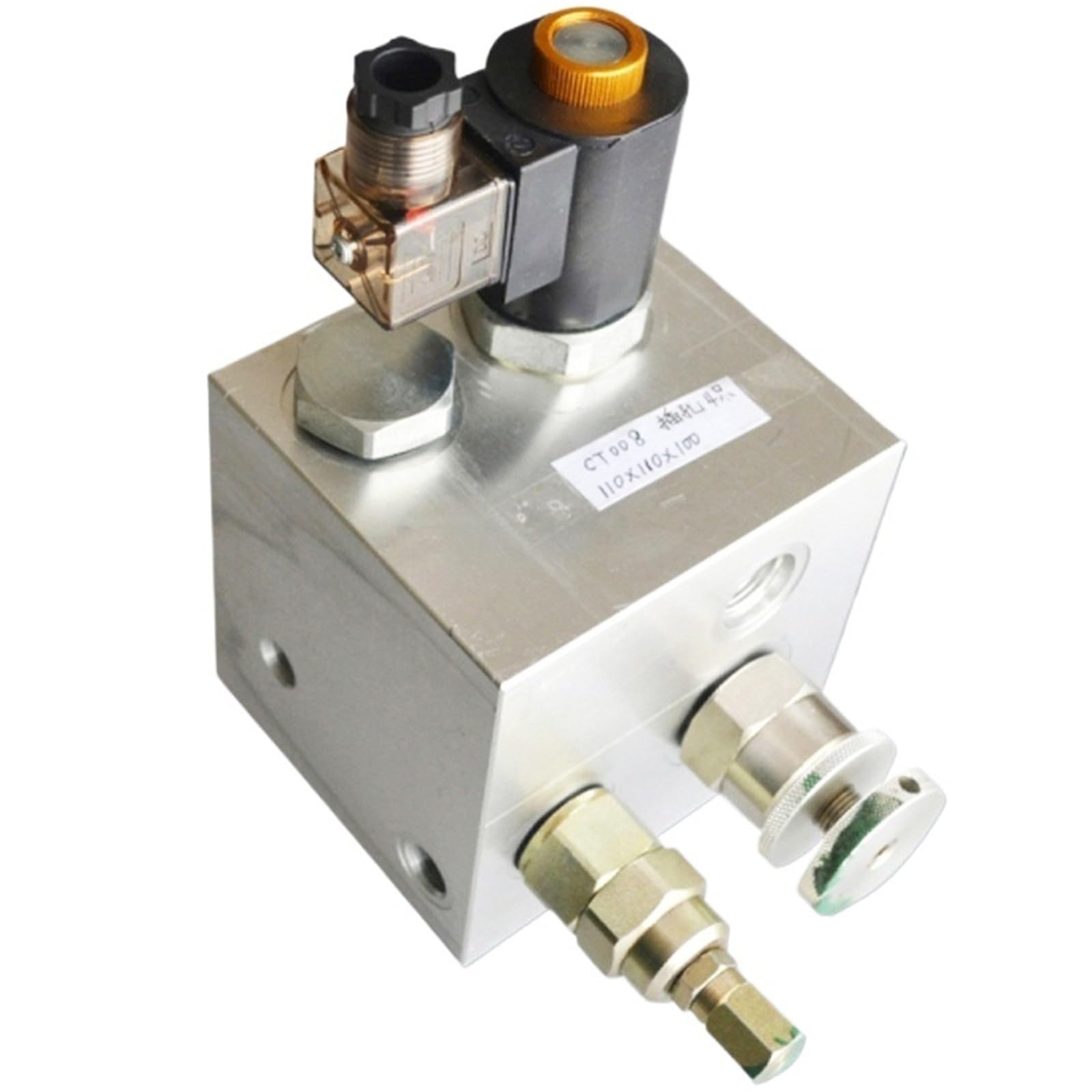 Trgyjgkf One Color H008 Hydraulic Manifold Block Lifting Solenoid Valve