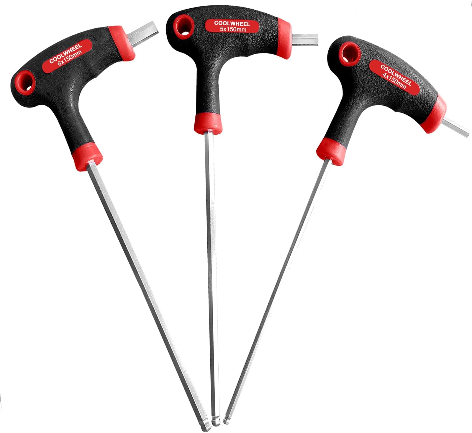 COOLWHEEL Bike Hex Allen Key Wrench Set 4/5/6mm Bicycle T