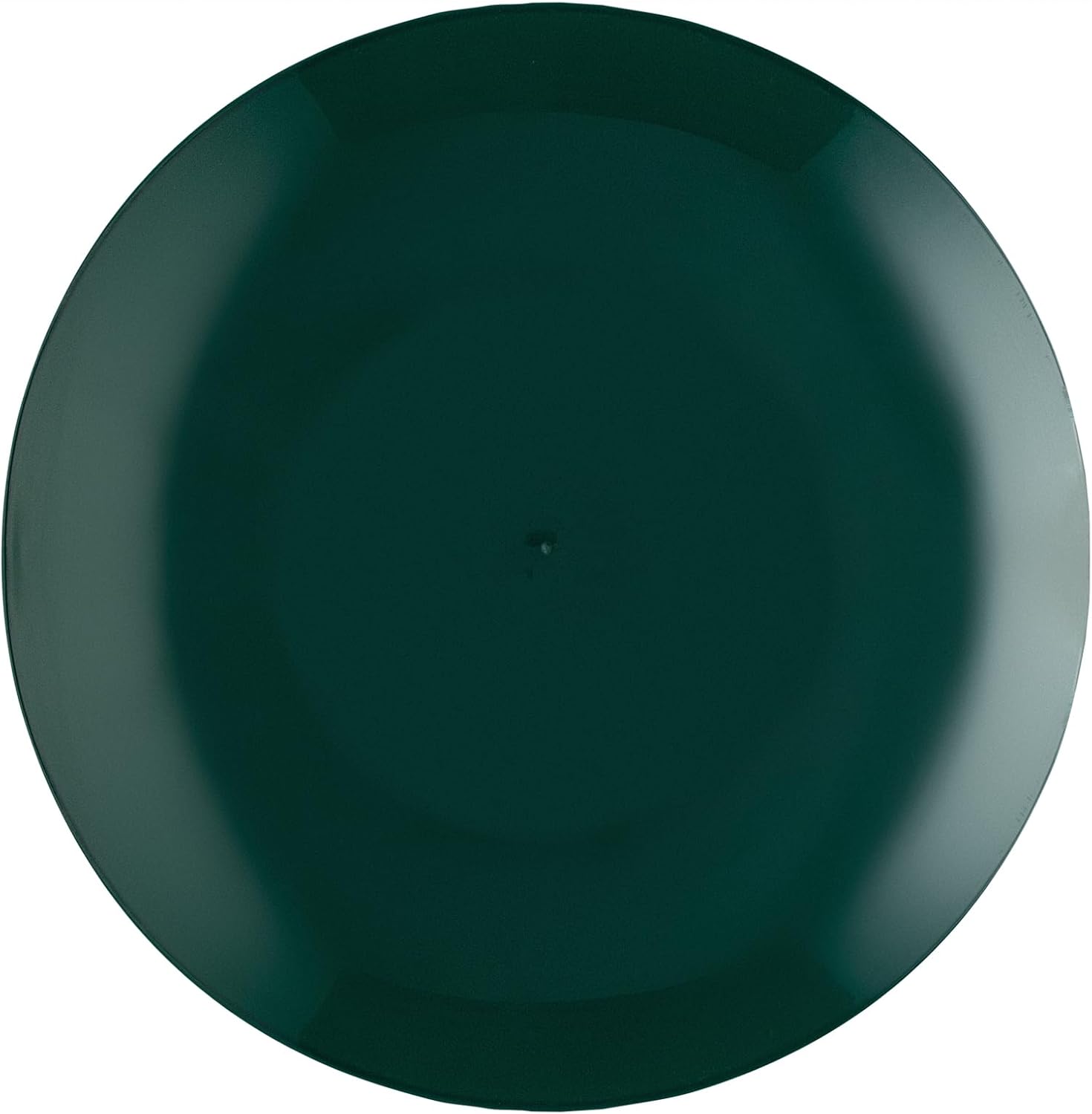 Restaurantware Moderna 9 Inch Premium Disposable Plates 40 Round Plastic Plates For Parties - Durable Heavy-duty Forest Green Plastic Dinner Plates For Warm And Cold Foods Ideal For Cafes - Image 15