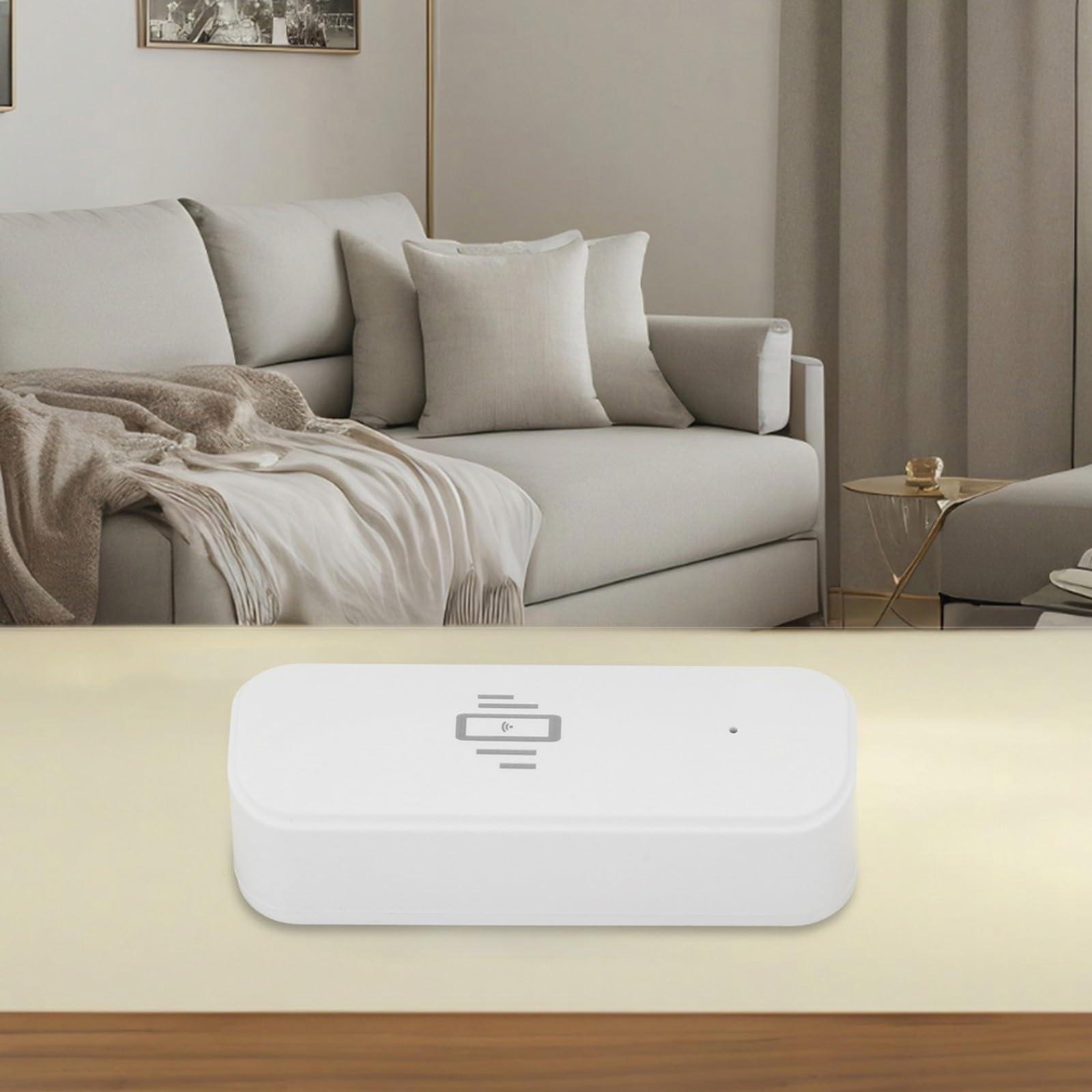 BlissfulAbode - Sensor de vibración inteligente para Tuya Smart Home (4 unidades)