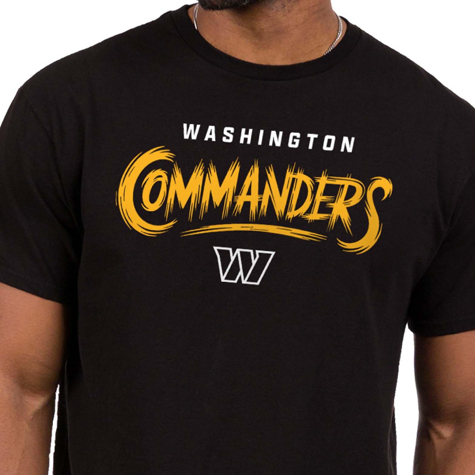 Junk Food NFL - Wild Brush Adult SS T-Shirt, Black, M - Image 2