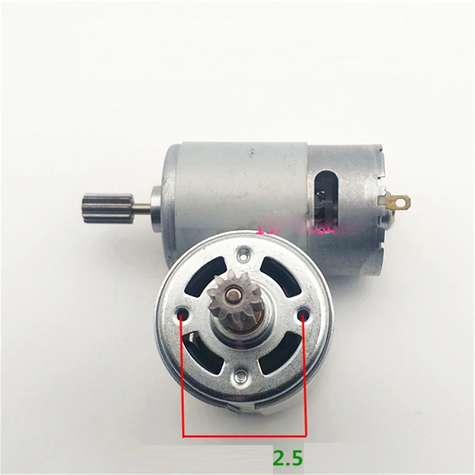 Motore elettrico for auto 555 DC 24V 200W 18000rpm/22000rpm Motore ad alta velocità 1 pezzo(18000rpm)
