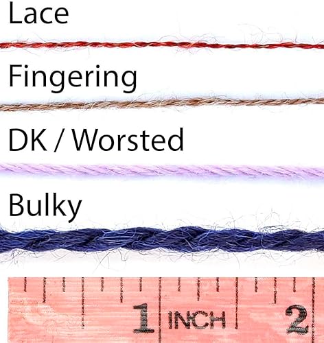 Miniatura 4 de Juego de 3 madejas de 100% lana de alpaca, peso DK, celestial, suave y perfecto para tejer y tejer (gris carbón, DK)