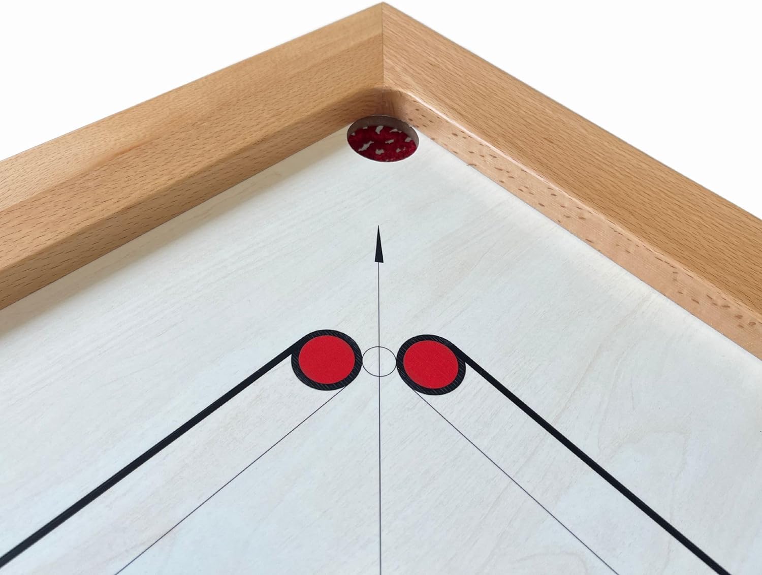 Carrom Manufaktur 4000 - Tavola da gioco, 74 x 74 cm, con accessori