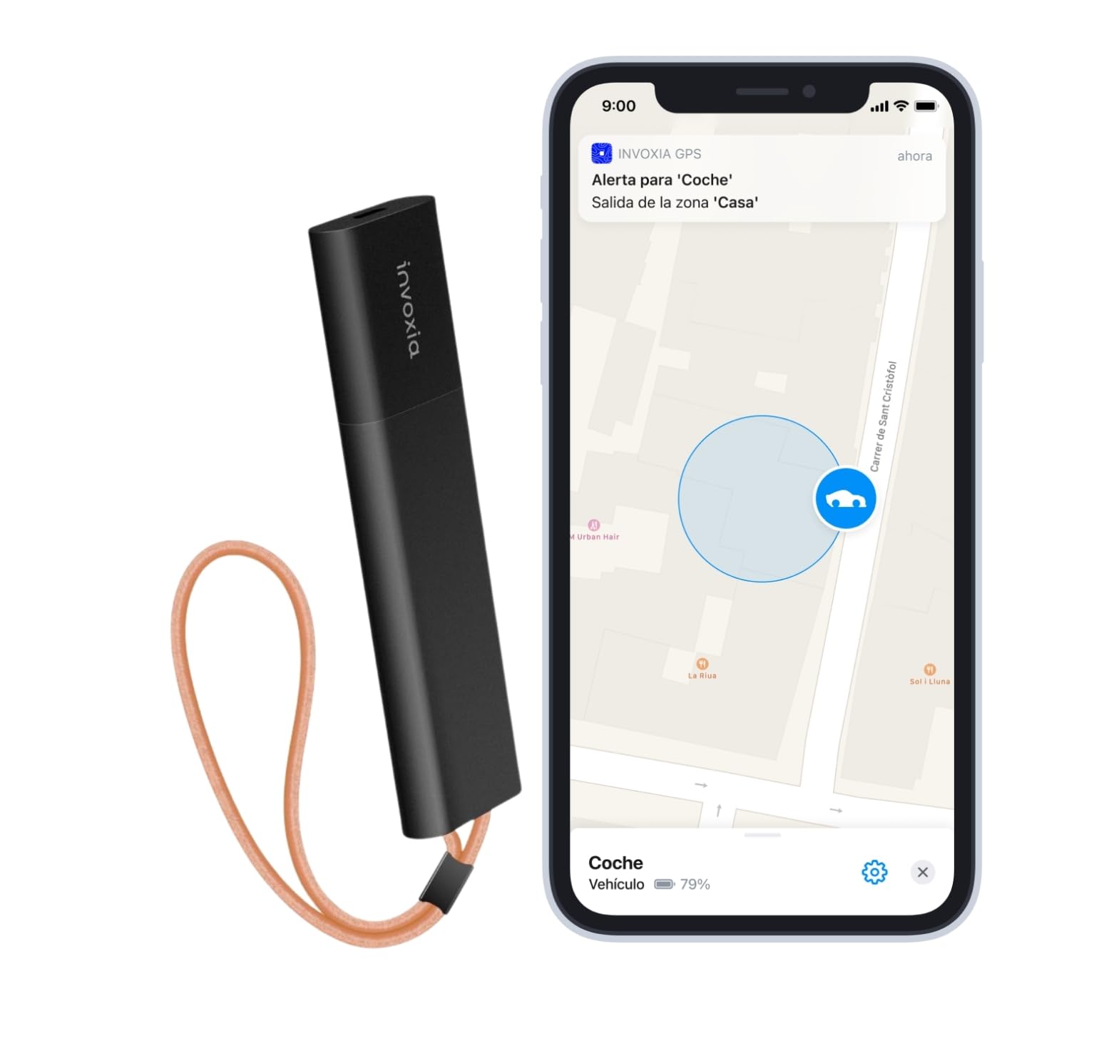 Tracker GPS sin tarjeta SIM: Localizar, auto, moto, bolsos, niños, personas mayores- hasta 8 meses de autonomía