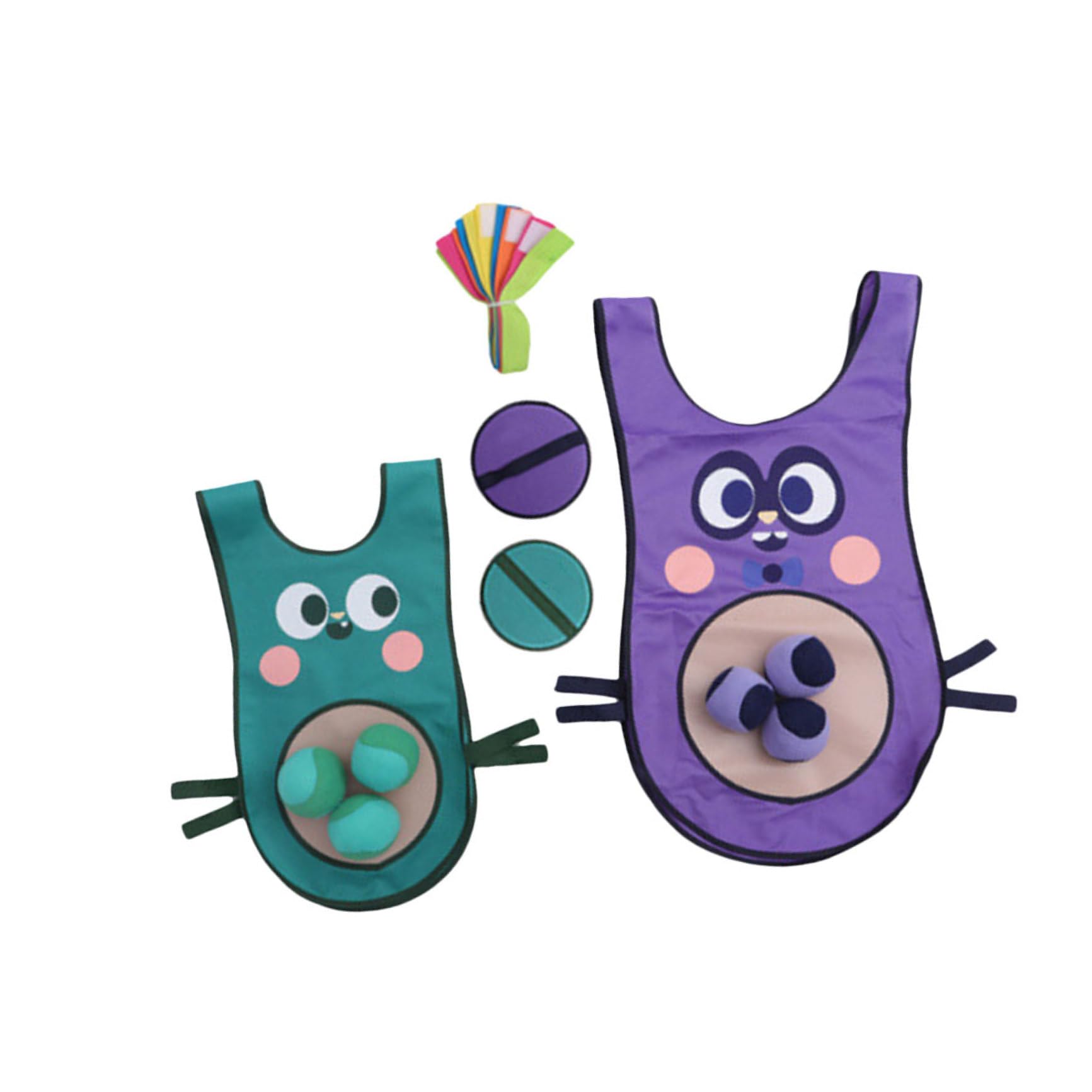 VICASKY Chaleco de Bolas Adhesivas 1 Juego Oxford Poliéster para Niños