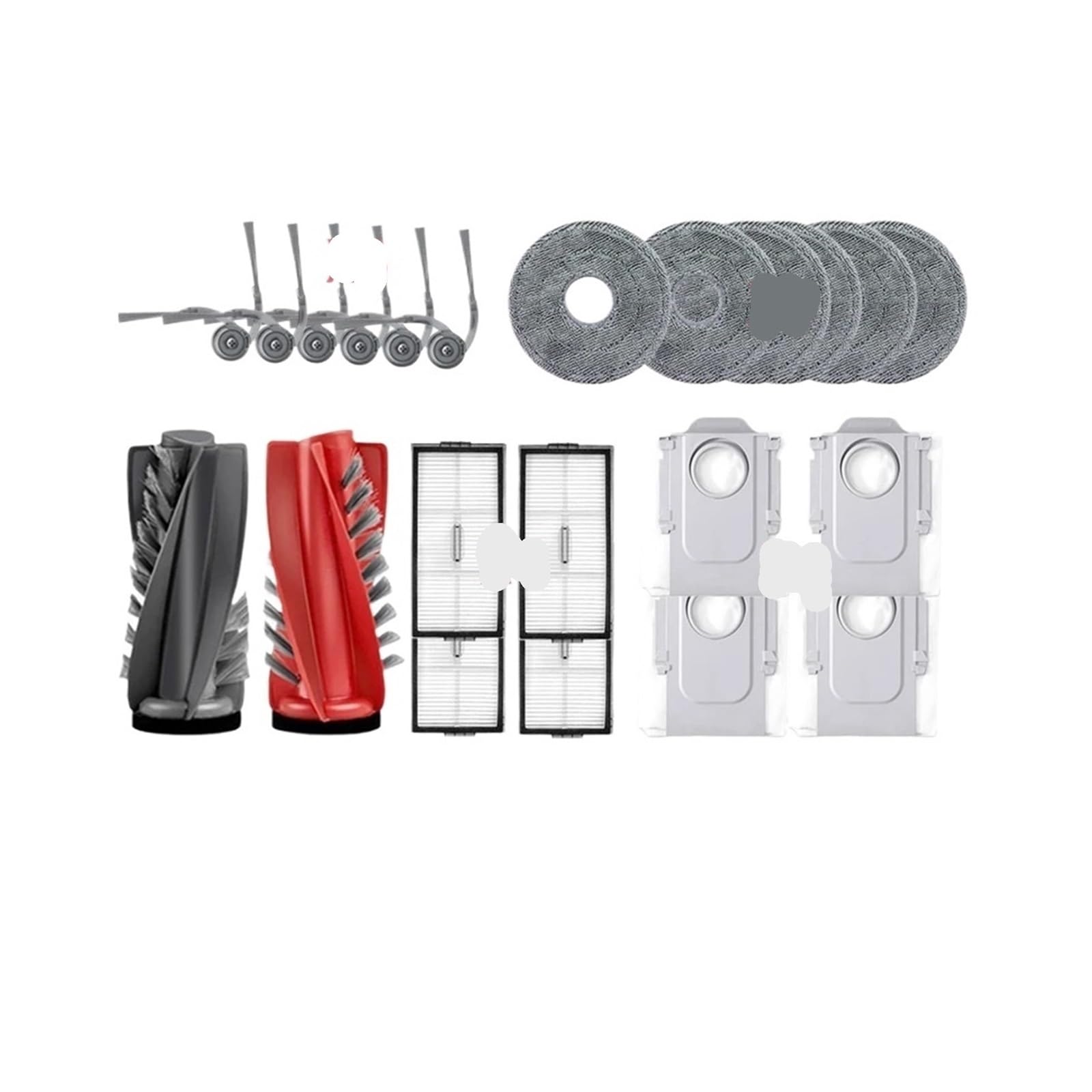PPVWEY Robot Vacuum Cleaner Accessories，Compatible For Roborock，Saros 20