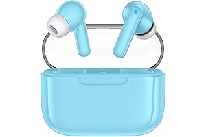 Premium Wireless Bluetooth Earbuds in Alluring Blue