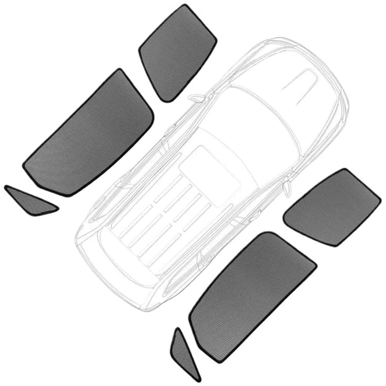 Voiture Pare-Soleil Fenêtre Latérale pour KIA Sorento UM 2015-2020
