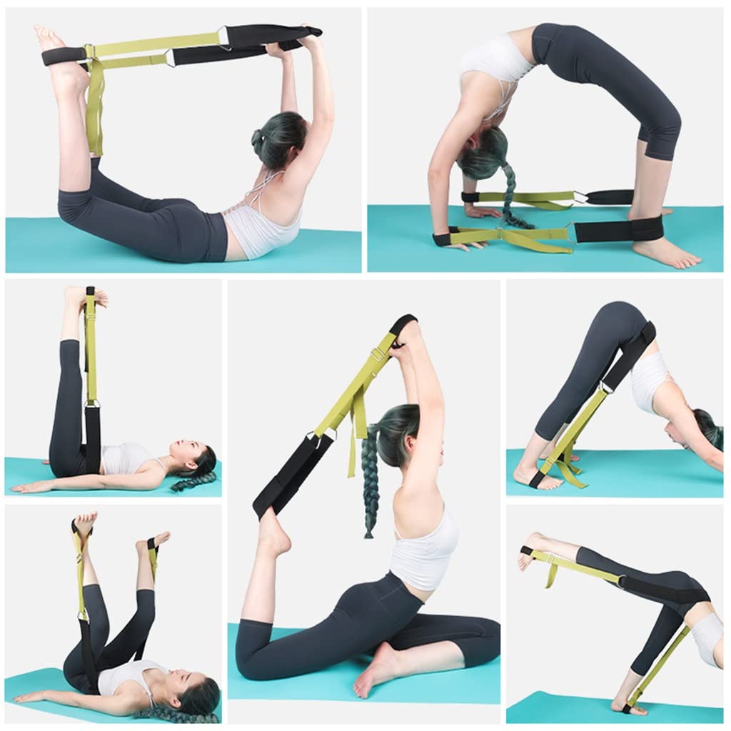 Tendón Banda de Estiramiento Cinturón de Entrenamiento de Baile Suministros de Yoga Divisor Ligamento Pull Band Fitness Stove Pipe Cinturón Auxiliar