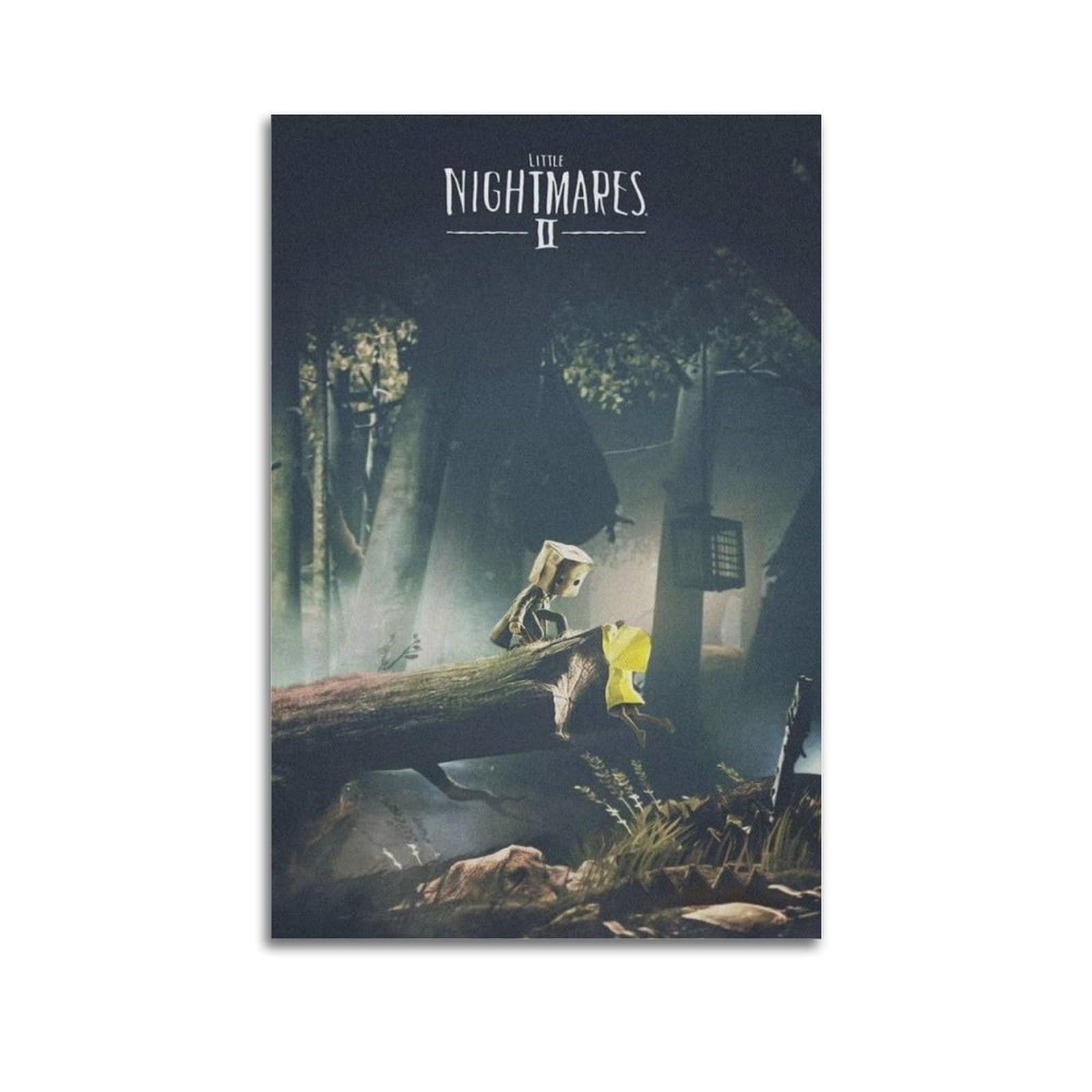 KSOXDAITIP Little Nightmares Video Game 2 Poster Poster Decorative Painting Canvas Wall Posters And Art Picture Print Modern Family Bedroom Decor Posters 12x18inch(30x45cm)