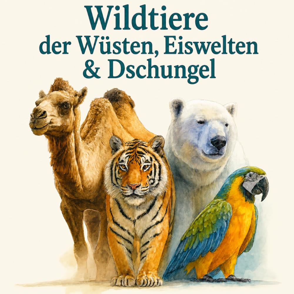 Wildtiere der Wüsten, Eiswelten & Dschungel (*Lesen-Lachen-Lernen*)