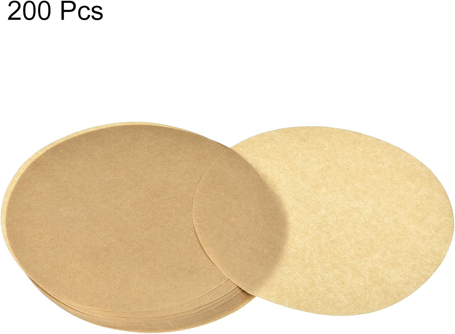 Uxcell 300 Unidades De Papel Pergamino Redondo De 4 Pulgadas, Papel