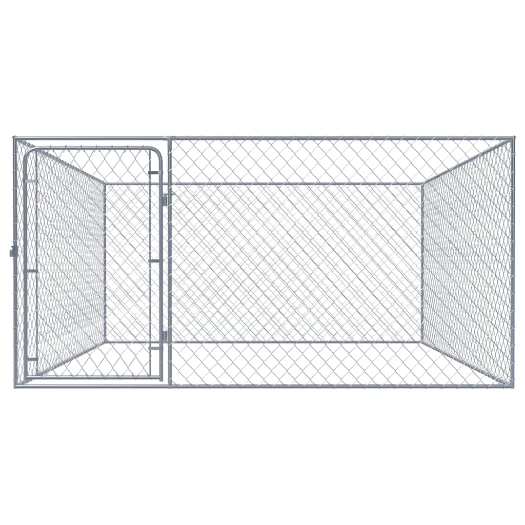 Cuccia in acciaio zincato, 2 x 2 x 1 m