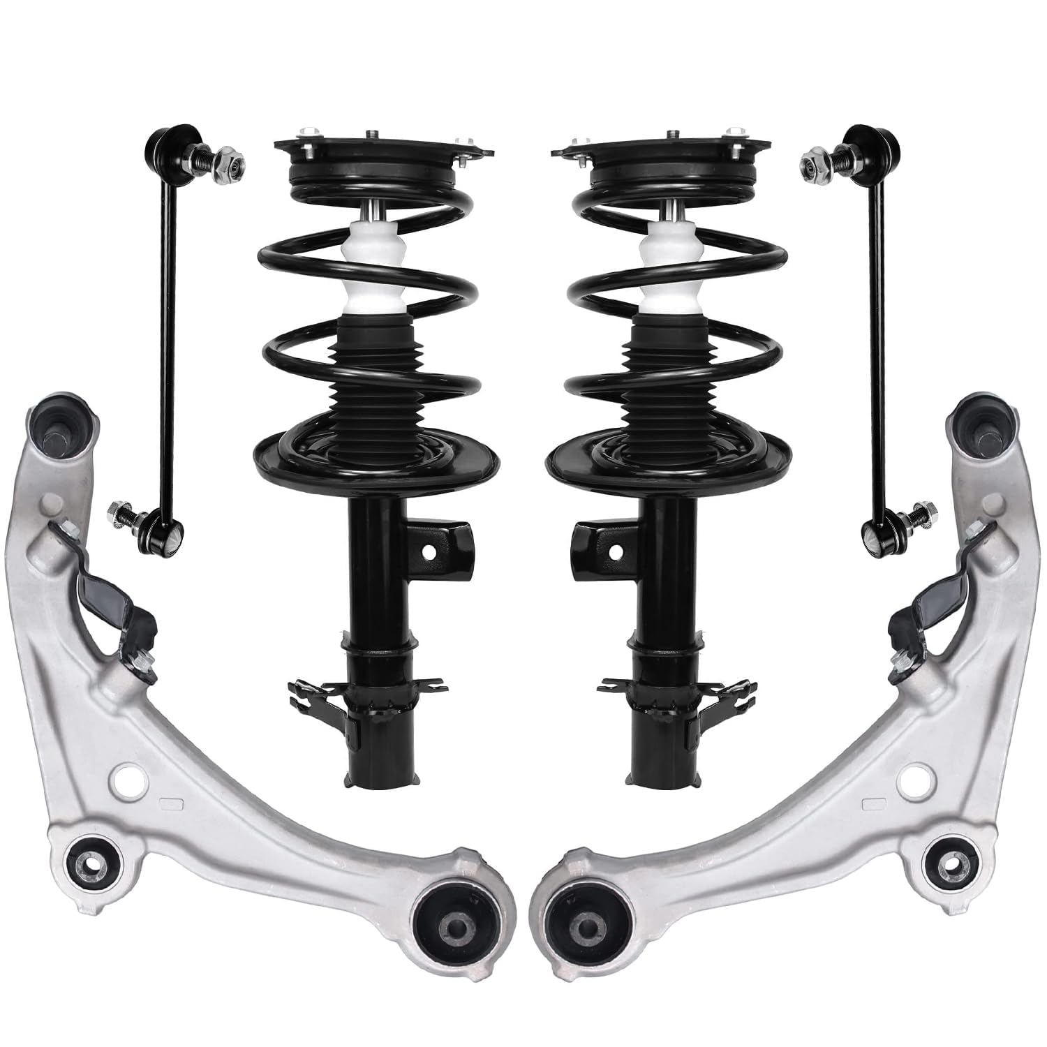 Detroit Axle - Front Struts Kit for 2007-2013 Nissan Altima Replacement