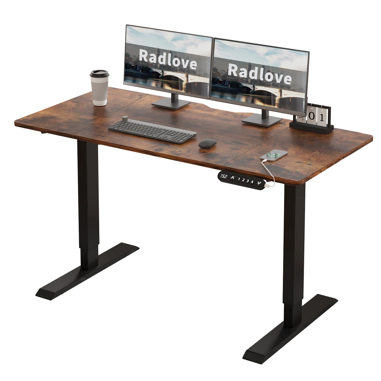 【数量限定】Radlove デスク 昇降式 パソコンデスク ゲーミングデスク 机 Amazon | Radlove デスク 昇降式 パソコンデスク ゲーミングデスク 机