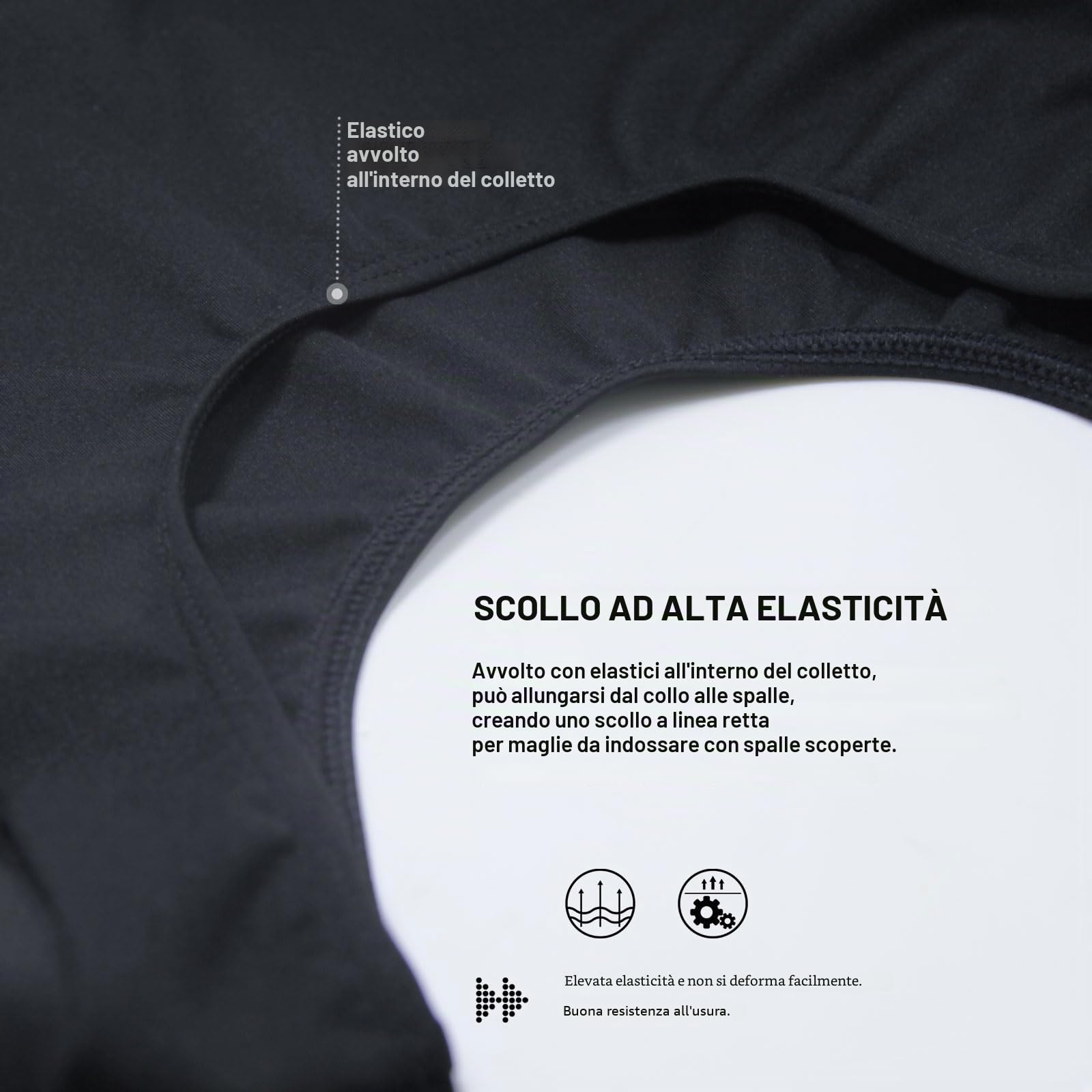 Body a maniche corte balletto, body nero per ballerine, abbigliamento da danza, indumenti di base per la squadra femminile di ginnastica artistica