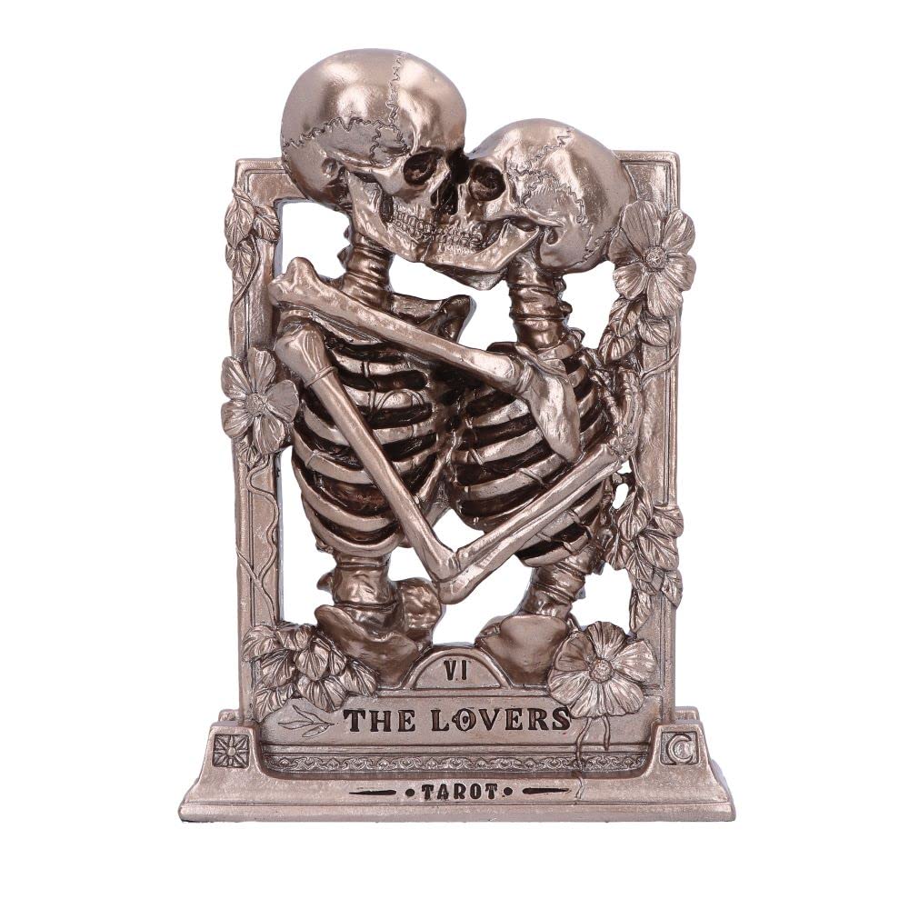 Nemesis Now Gold The Lovers Skeleton Figurine, 20.5Cm