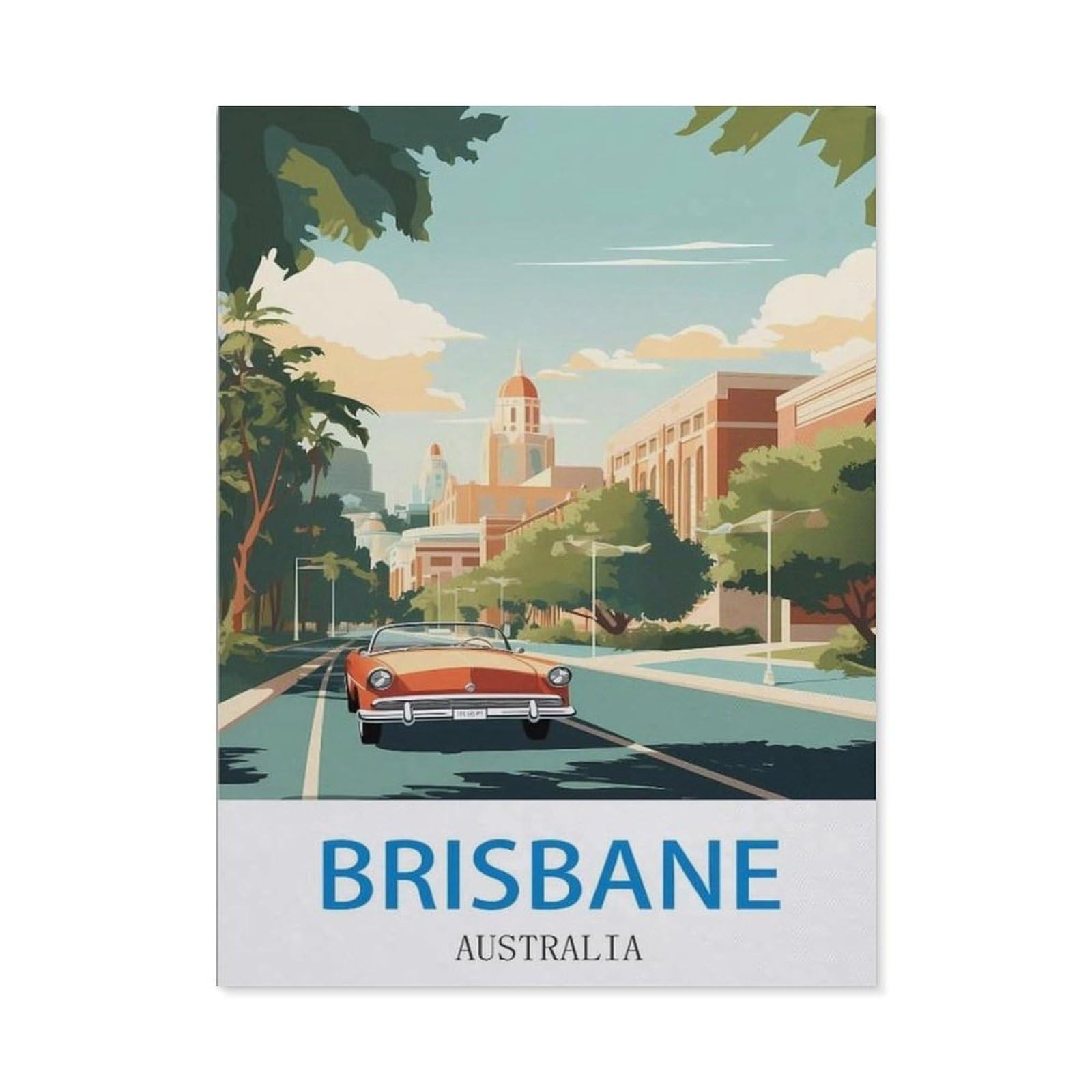 BEAYODKP Full Diamond 5D DIY Diamond Painting，Brisbane Australia