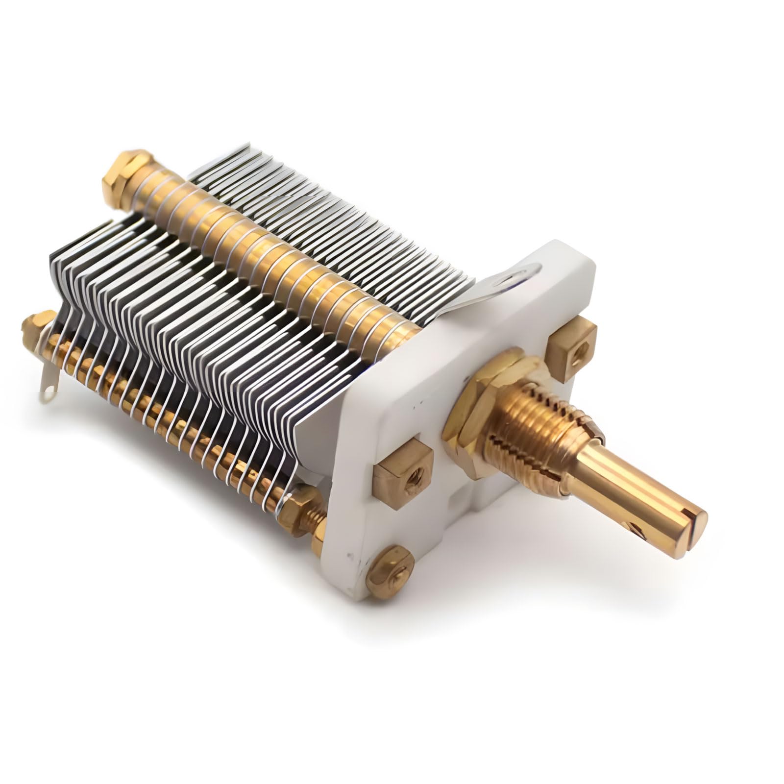 Condensador Variable de Aire Permanente Sustancia cerámica Resistencia Calor Larga Vida útil para Aplicaciones en entornos hostiles Cerámica única