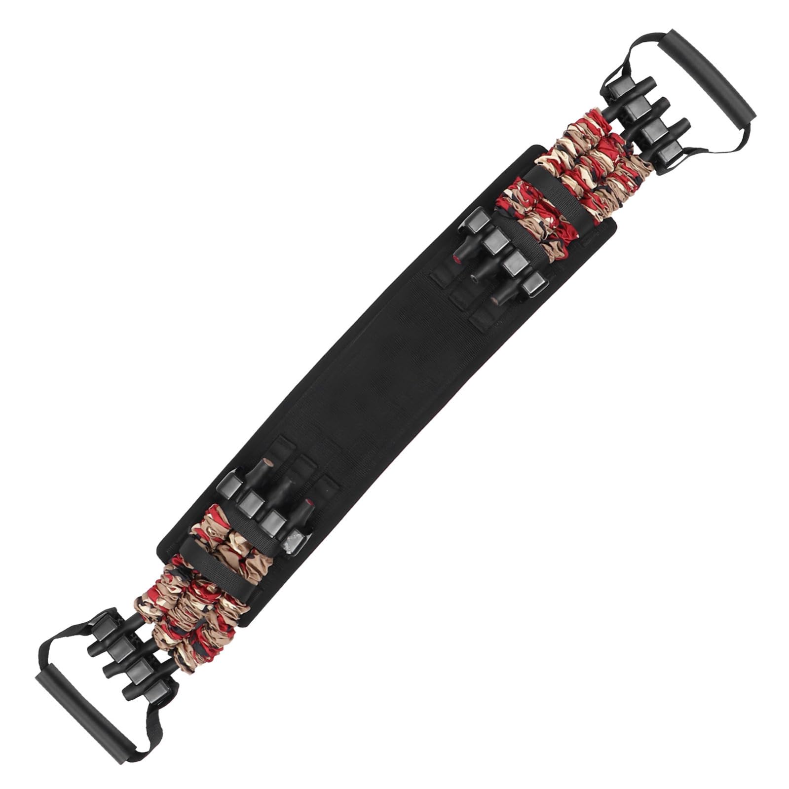 FOMIYES Fascia Elastica per Allenamento al Petto in Nailon Morbida Cintura Imbottita per Palestra e Stretching Bande Elastiche di Resistenza