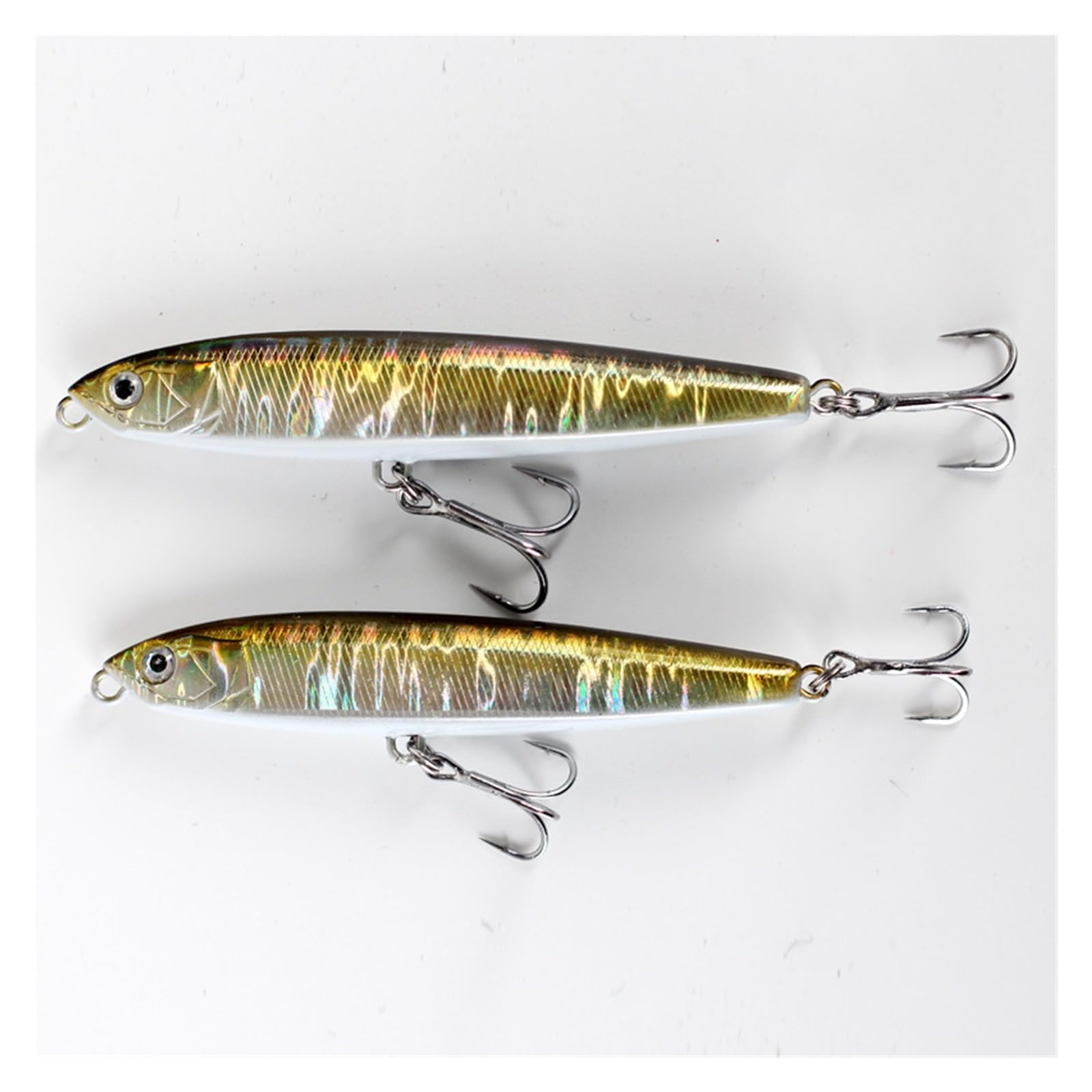 XILILHC 10 Stück Tackle Pencil Sinking 13g 16g 24g Minnow Angelköder Harter Köder Hochwertiges Vibrierendes Licht Süßwasser Meerwasser