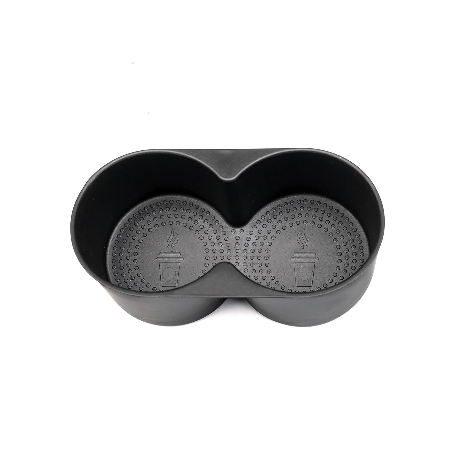 DEVFGTQA/BYD Dolphin Cup Holder Storage Box Shock-Absorbing Central Armrest Cup Tray TPE Tidying