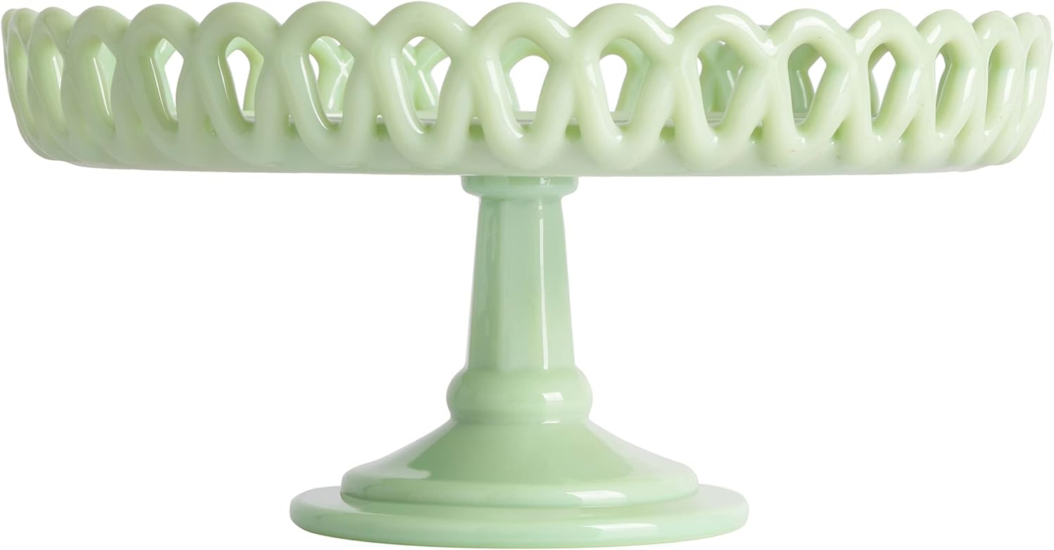 Martha Stewart Jadeite Cake Stand - Designer Review & Photo
