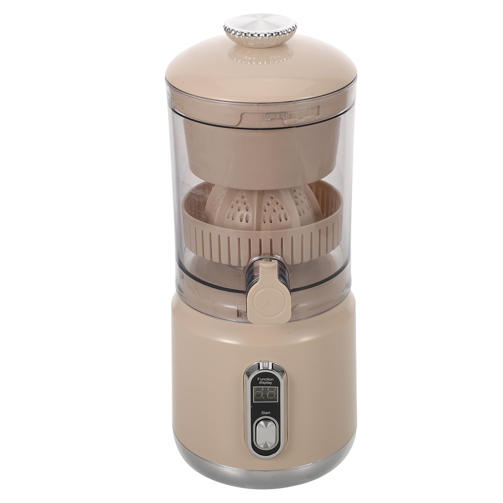 MAGICLULU Exprimidor Eléctrico de Cítricos Exprimidor de Naranjas Portátil Extractor de Jugo Automático con Separador de Jugo para Hacer Zumo de Limón Casa o Viajes