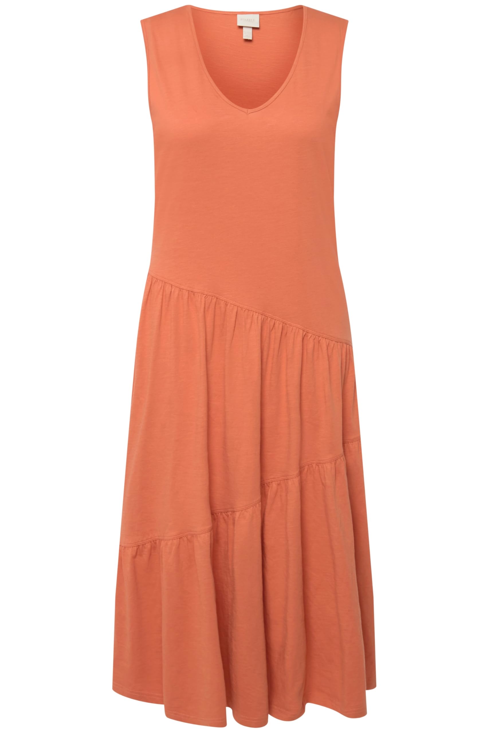 Ulla Popken Vestido con Correa de Flecos Mujer