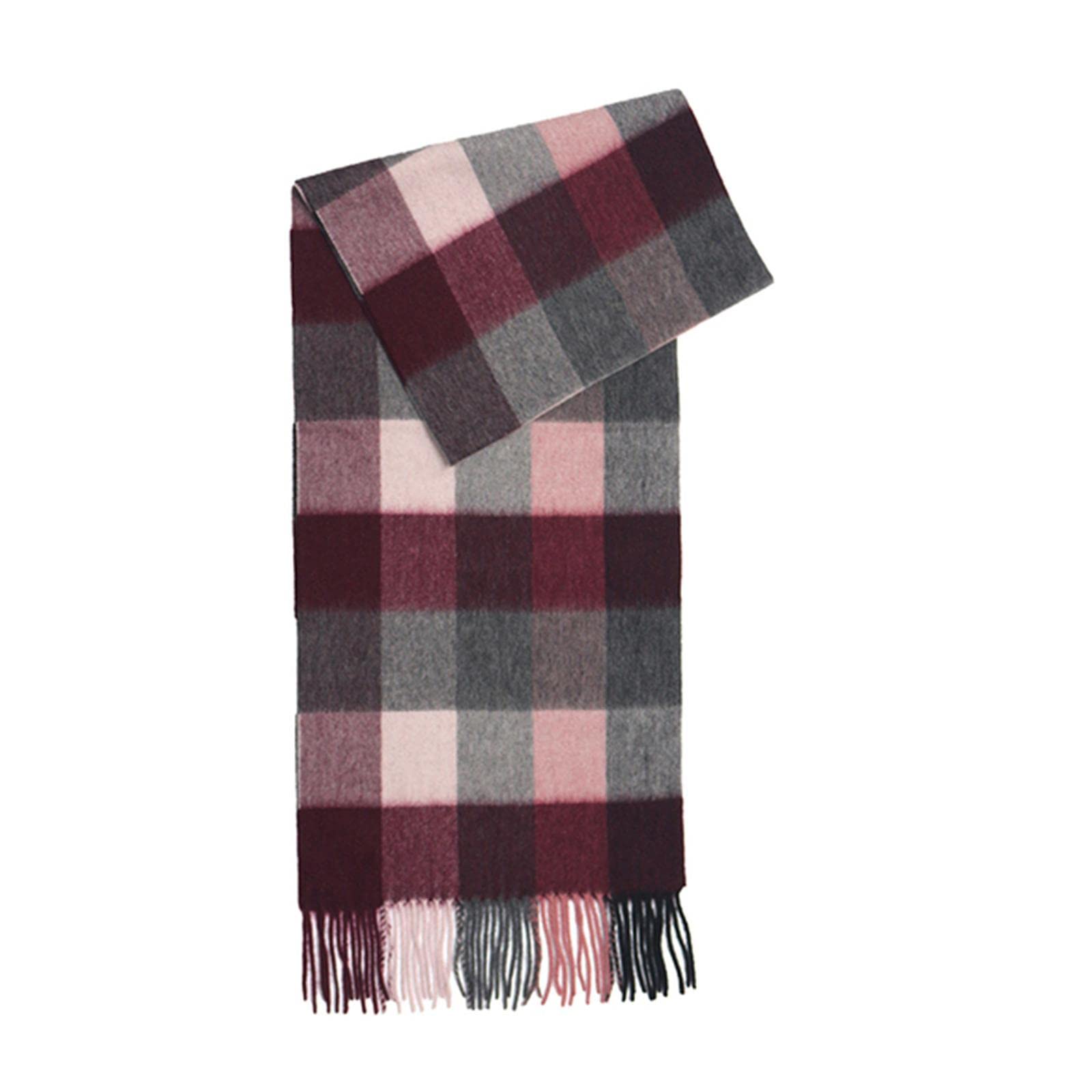 UKKO Kaschmirschal Winterfrauen-Kaschmir-Männer Warme Foulard-Wollschals