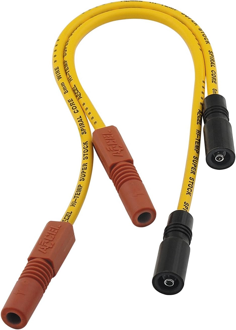 ACCEL 171098Y 8mm Yellow Spark Plug Wire Automotive