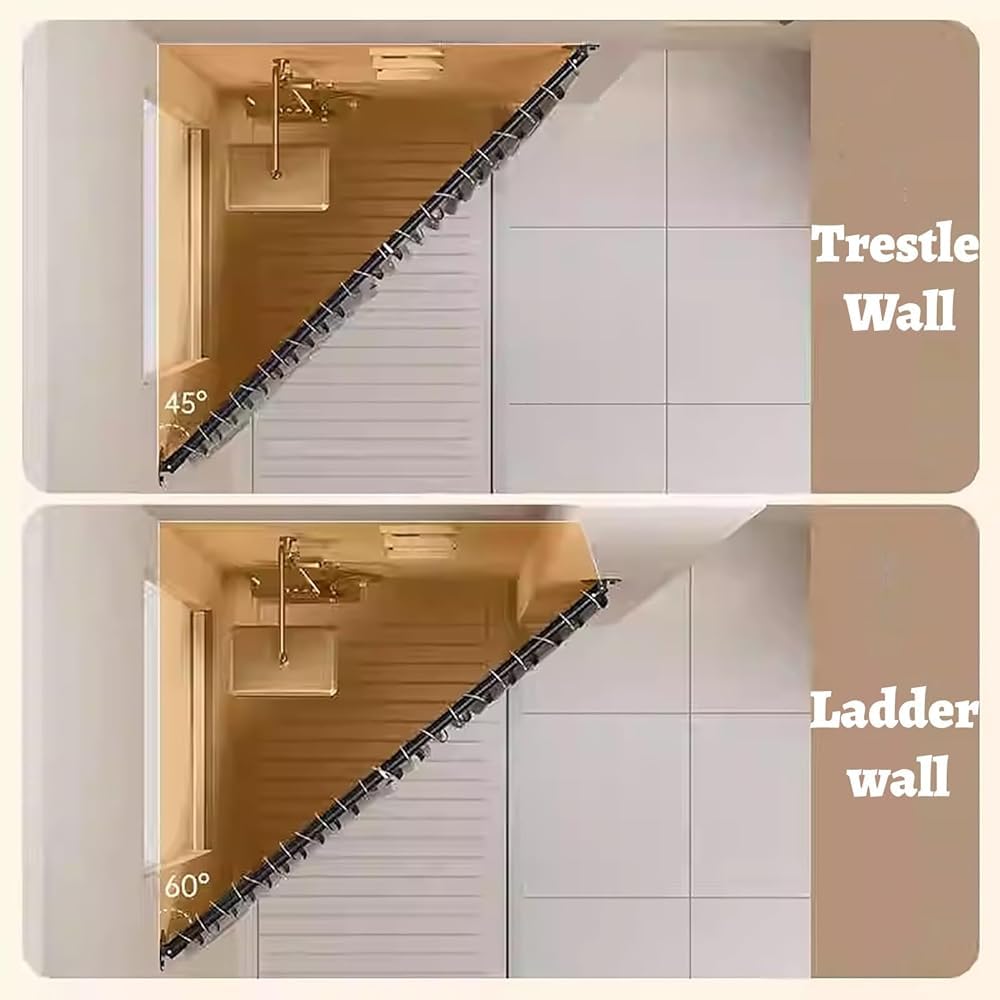 Varilla ajustable con soporte giratorio de acero inoxidable de 180° para montaje en pared en ángulo para duchas, riel de techo para baño (tamaño: 38-50 cm, color: C)