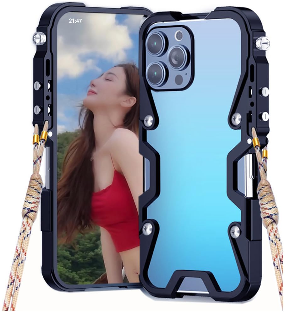 Amazon.co.jp: IPhone 13 Pro Max用金属ケース、Apple iPhone 13 Pro