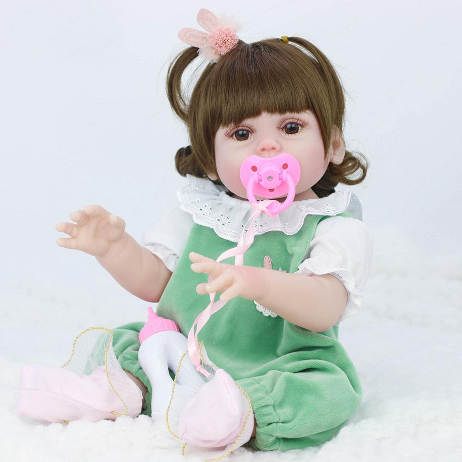 Amazon.co.jp: 赤ちゃん人形のような生活 - 服のおしゃぶりのセットが