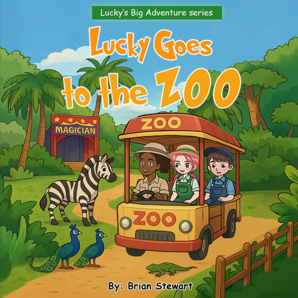 Lucky Goes To The ZOO (Lucky Big Adventure Series)