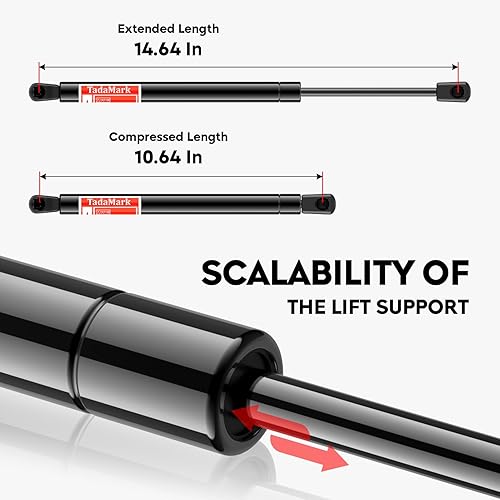 Miniatura 4 de 2 piezas de capó delantero de gas cargado elevación soporta amortiguadores puntales para 2003-2007 Nissan Murano 6328 SG325019
