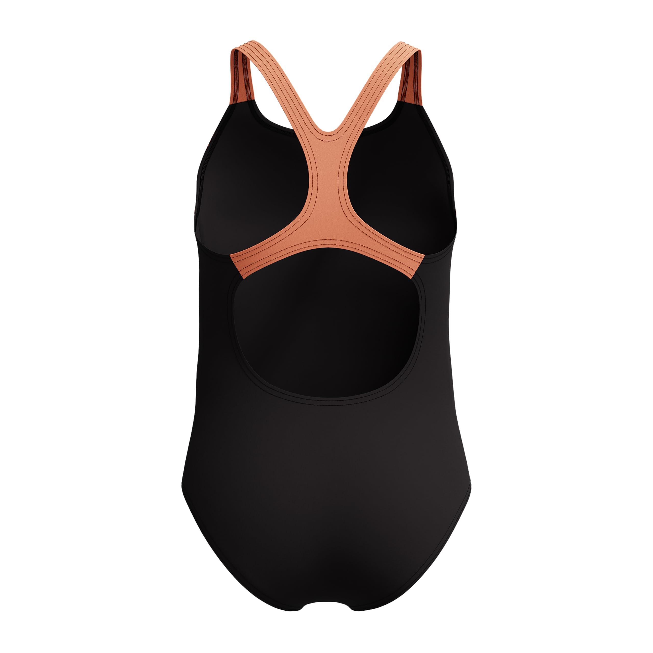 Speedo Mädchen Medley Logo Medalist Badeanzug Orange
