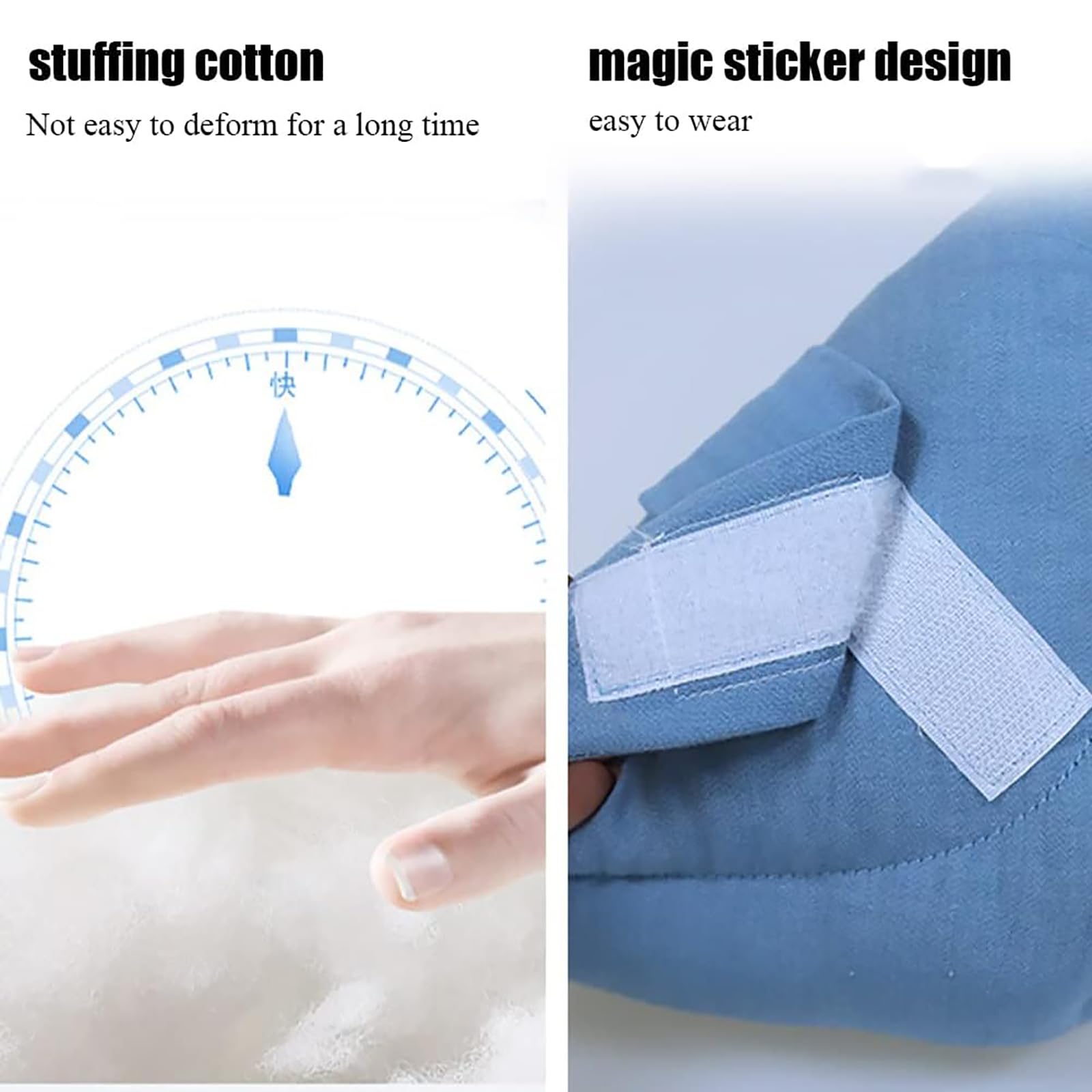 Cojín Para Aliviar El Dolor En El Talón, Protector Contra Las Úlceras Por Decúbito En El Talón, Almohada Para Las Úlceras Por Presión En El Lecho Del Talón, Ayuda a Relajar Y Recuperar El Pie