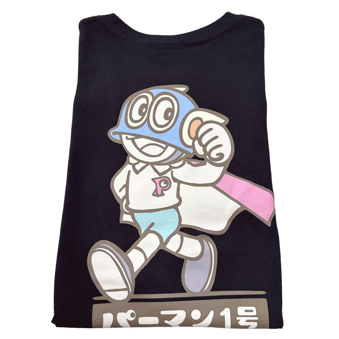 Amazon.co.jp: パーマン1号 藤子・F・不二雄 90周年 Tシャツ ブラック