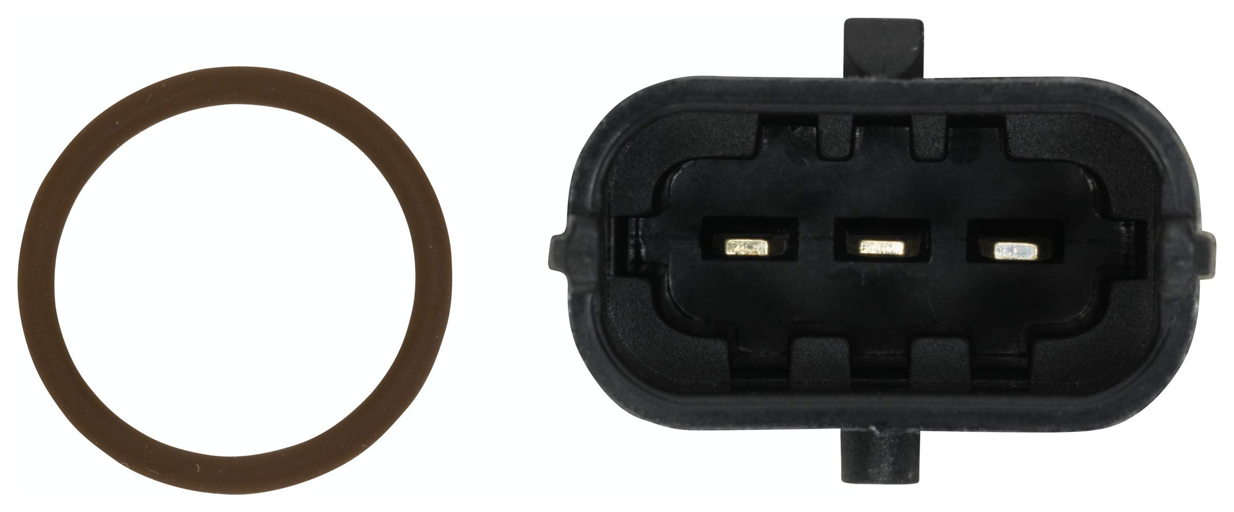 HELLA 6PU 009 146-861 Generador de impulsos, cigüeñal - 3polos - Cable: 235mm