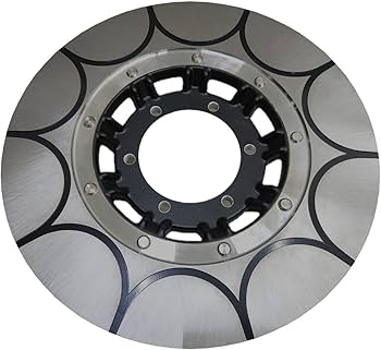 z1z2 スリット入りブレーキローター 2枚セット(Ｋ) Z1 Motorsports 2ピース アケボノ フロント スポーツローター - nissan