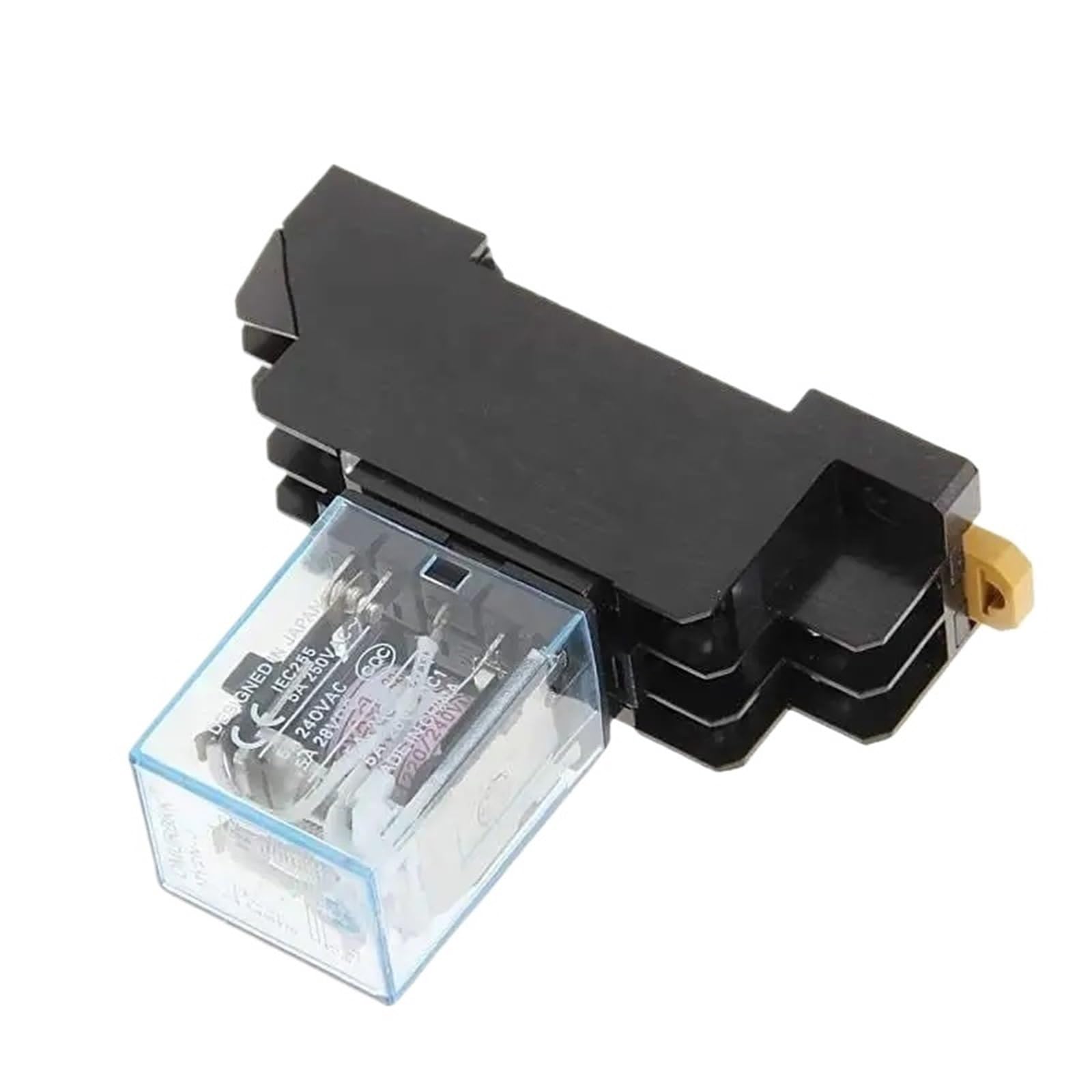 Bobina de relé MY2P HH52P MY2NJ Interruptor de relé electromagnético mini DPDT general con base de zócalo LED CA 110 V 220 V 12 V 24 V(AC 220V)