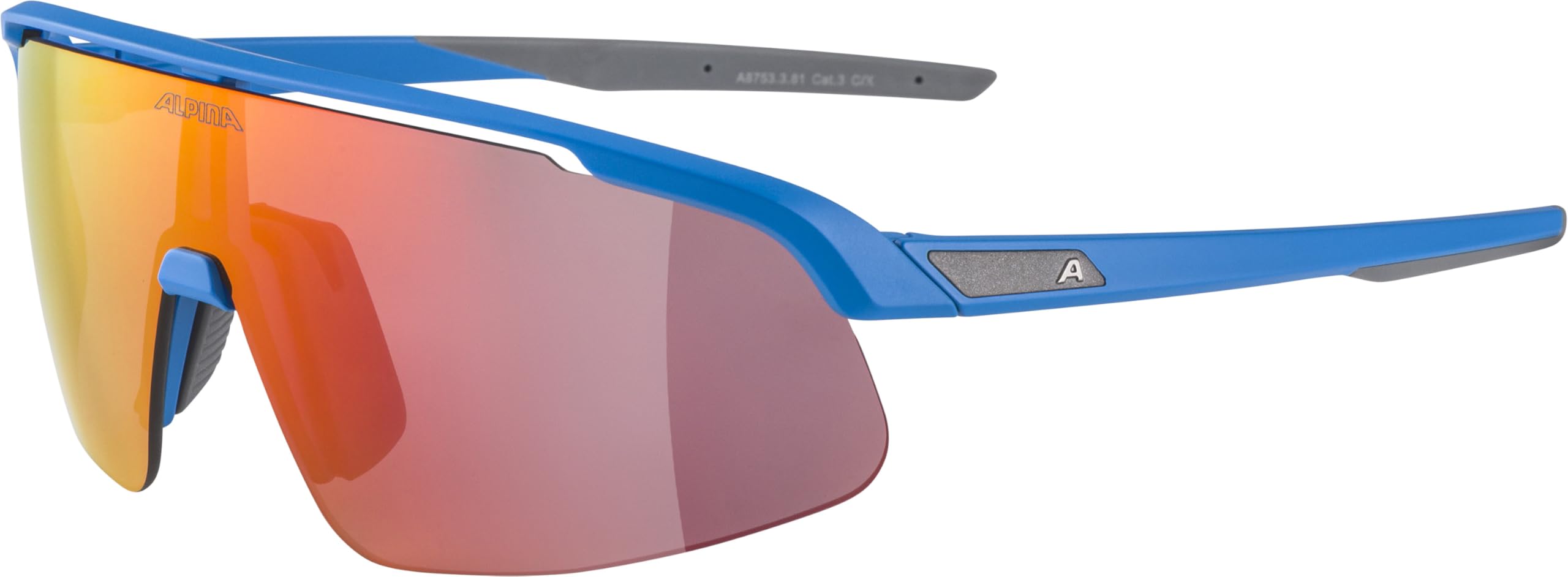 ALPINA Turbo Pro Youth Occhiali da sole sportivi Unisex - Bambini e ragazzi (Pacco da 1)