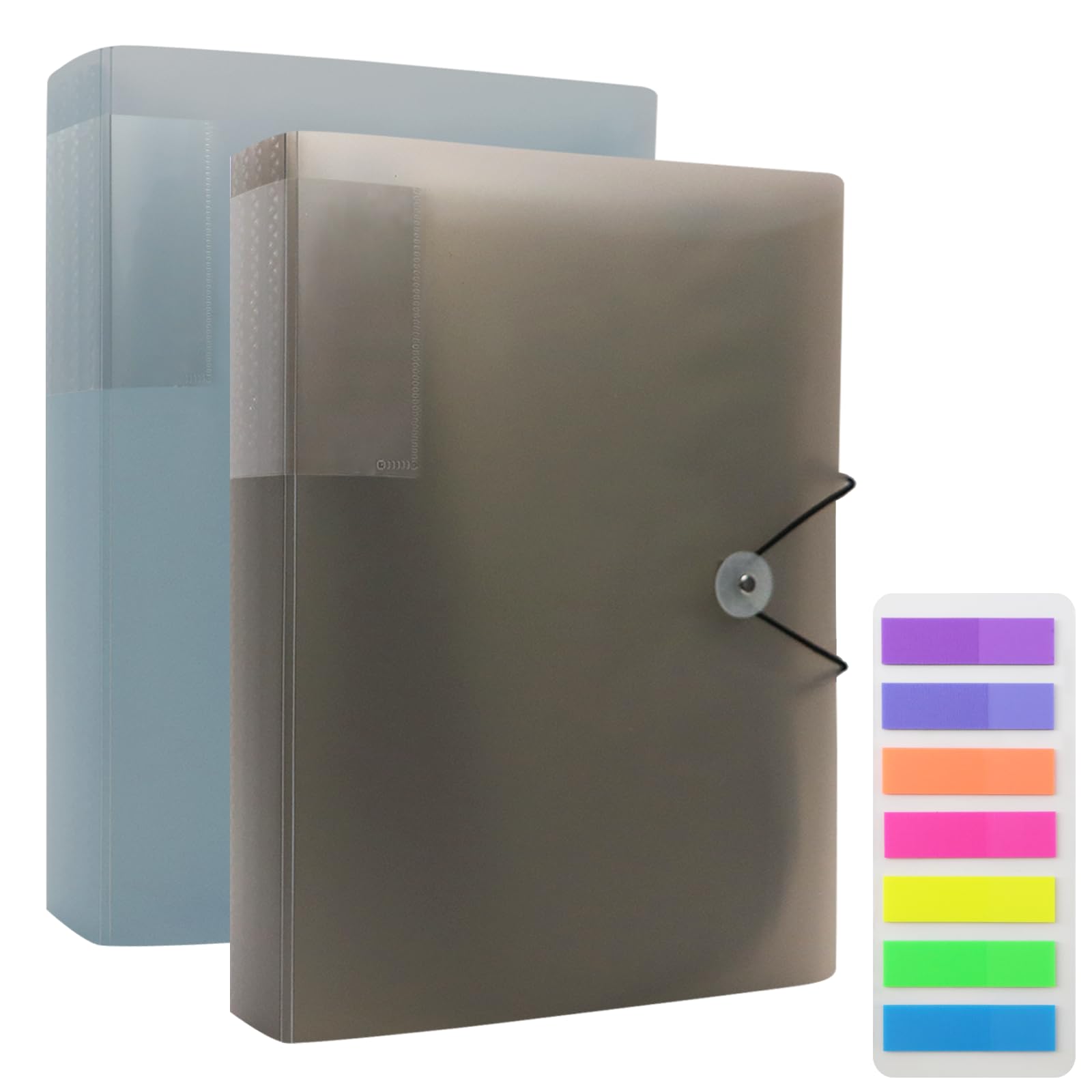 ZOCONE 2 Pcs A4 Display Folder Total 200 Pockets, A4 Display Book Folders Document Book
