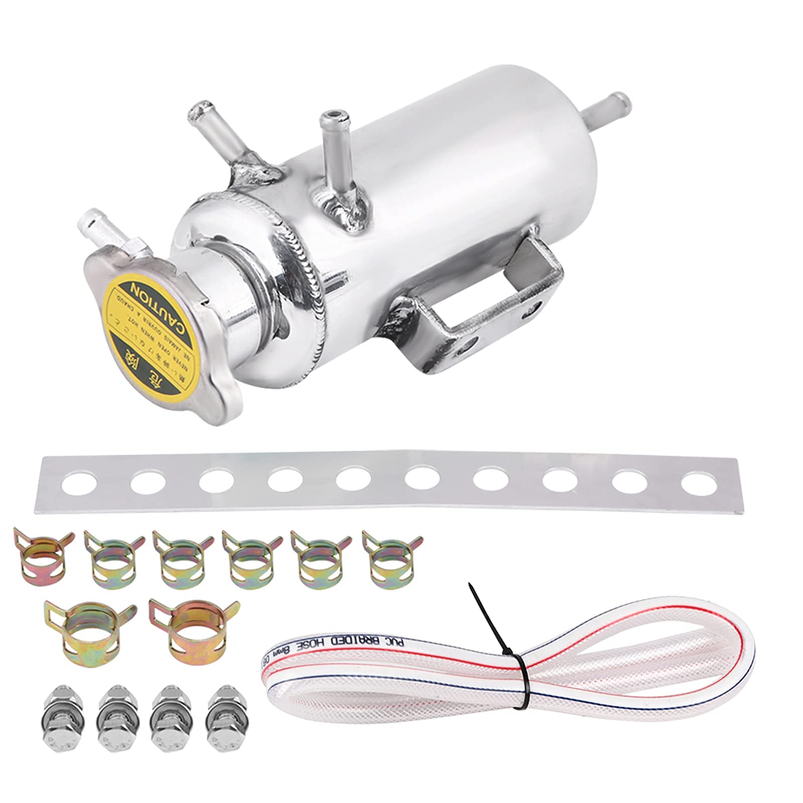 Serbatoio di espansione del liquido di raffreddamento, Serbatoio del liquido di raffreddamento, Liquido del radiatore del collettore del serbatoio di troppo pieno per SUV in alluminio 350 ml